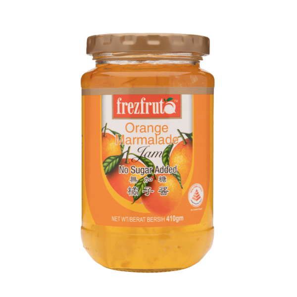 Sugar Free Orange Marmalade – 410g image by Frezfruta