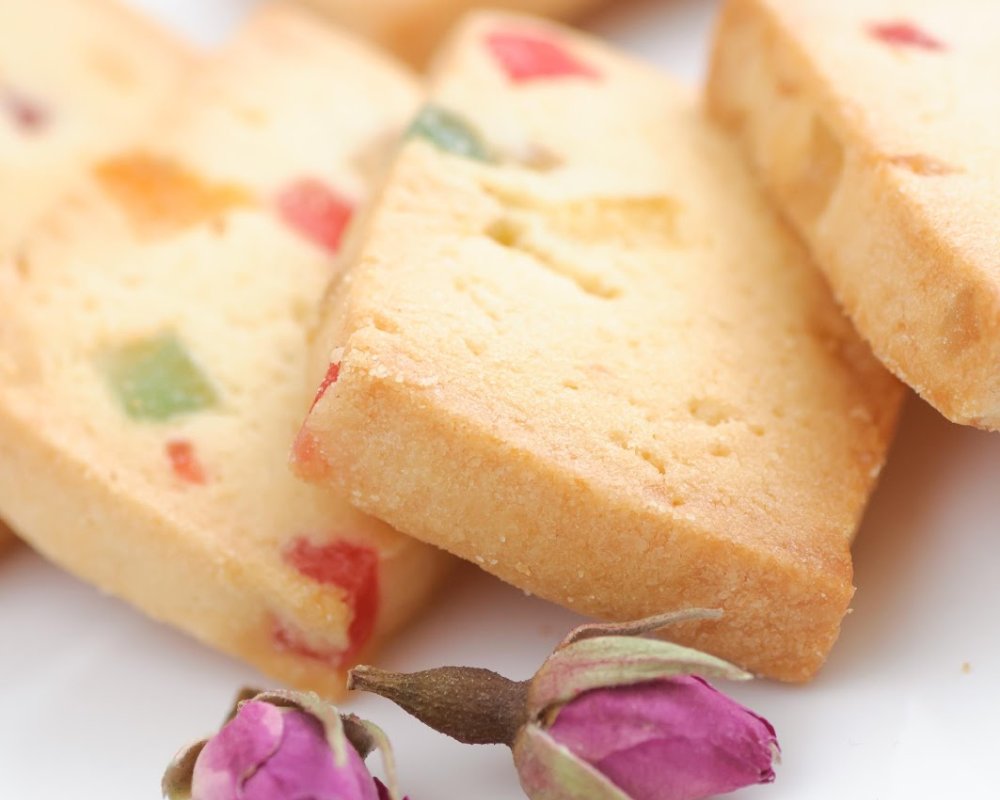 Almond Rose Milk Tea Cookie image by Frezfruta
